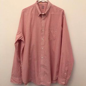 J. Crew Lightweight Button Down Striped Shirt XL